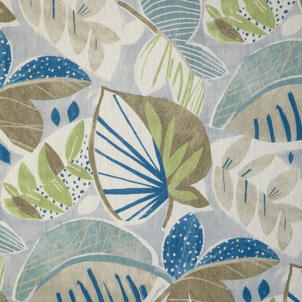 Samples and Purchasing available for Leaf-A-Lot - Tile White By Kravet Basics | Mid-Century Modern |Botanical & Floral Tropical Multipurpose Print at Designer Wallcoverings and Fabrics