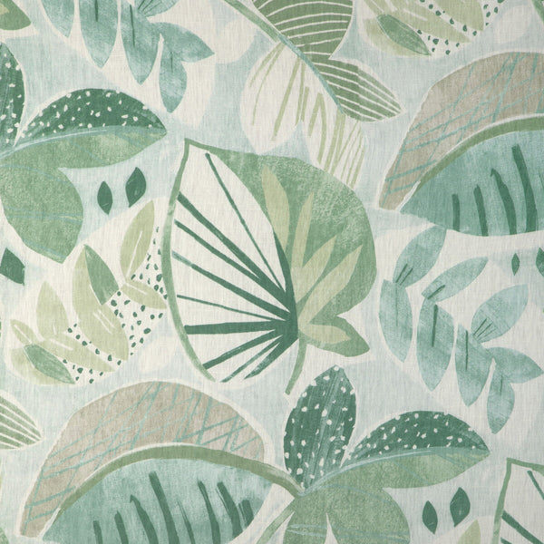 Samples and Purchasing available for Leaf-A-Lot - Aloe Light Green By Kravet Basics | Mid-Century Modern |Botanical & Floral Tropical Multipurpose Print at Designer Wallcoverings and Fabrics