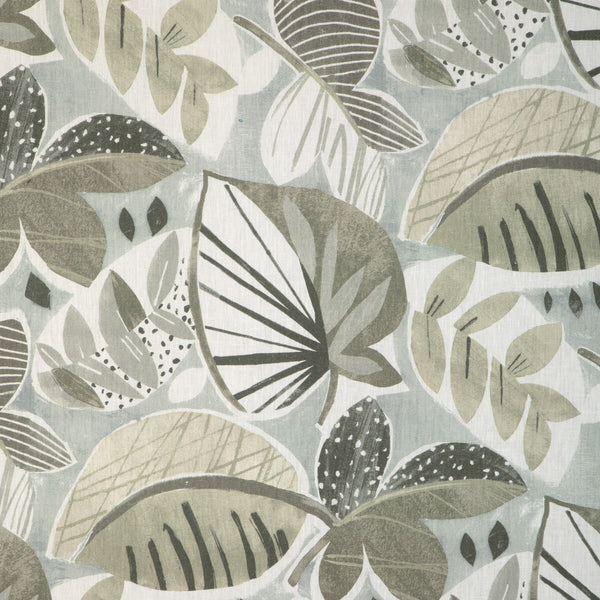 Samples and Purchasing available for Leaf-A-Lot - Rattan White By Kravet Basics | Mid-Century Modern |Botanical & Floral Tropical Multipurpose Print at Designer Wallcoverings and Fabrics