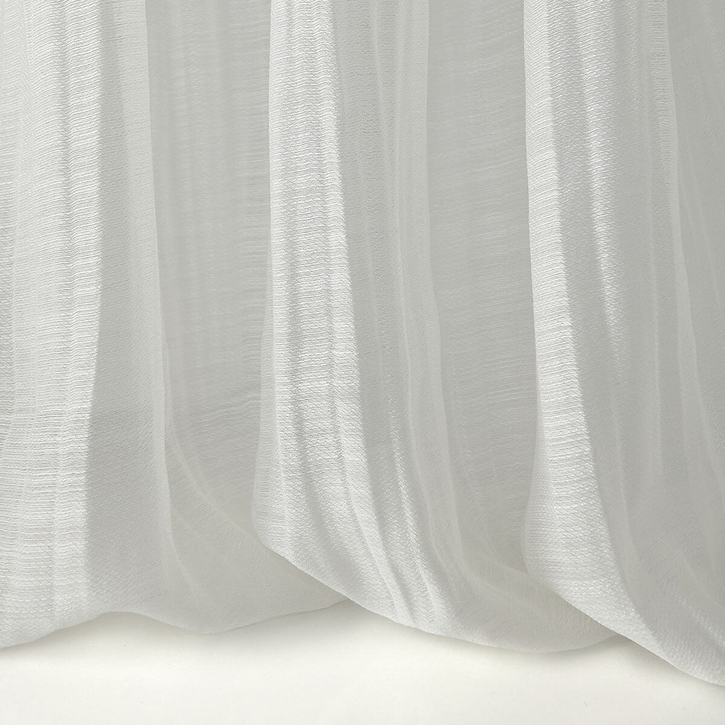 Samples and Purchasing available for Hadid - 7 White By Kravet Design | Lizzo |Solid Texture Drapery Sheer at Designer Wallcoverings and Fabrics