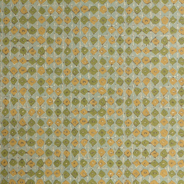 Samples and Purchasing available for Batik - 3 Green By Kravet Design | Lizzo |Modern Diamond Wallcovering Print at Designer Wallcoverings and Fabrics