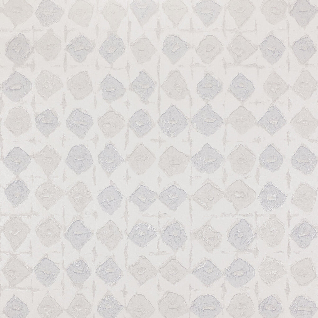 Samples and Purchasing available for Batik - 7 White By Kravet Design | Lizzo |Modern Diamond Wallcovering Print at Designer Wallcoverings and Fabrics