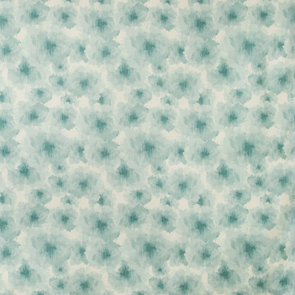 Samples and Purchasing available for Manders - Aquamarine Green By Kravet Design | Barry Lantz Canvas To Cloth | Botanical & Floral Multipurpose Print at Designer Wallcoverings and Fabrics