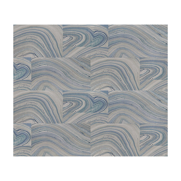 Samples and Purchasing available for Marblework - Lake Blue By Kravet Design | Candice Olson Collection |Abstract Modern Multipurpose Print at Designer Wallcoverings and Fabrics