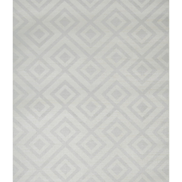 Samples and Purchasing available for Fiorentina - Silver/Ivory Silver By Lee Jofa |  | Diamond Wallcovering Print at Designer Wallcoverings and Fabrics