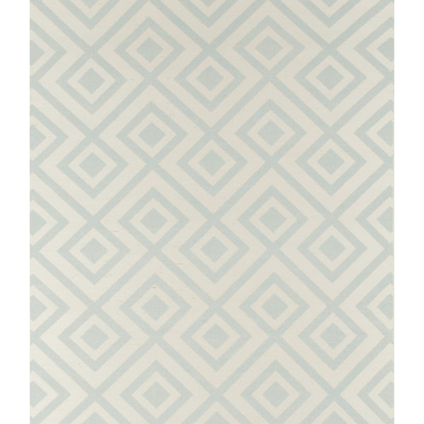 Samples and Purchasing available for Fiorentina - Aqua/Ivory Light Green By Lee Jofa |  | Diamond Wallcovering Print at Designer Wallcoverings and Fabrics