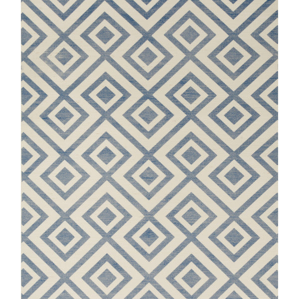 Samples and Purchasing available for Fiorentina - Blue/Ivory Blue By Lee Jofa |  | Diamond Wallcovering Print at Designer Wallcoverings and Fabrics