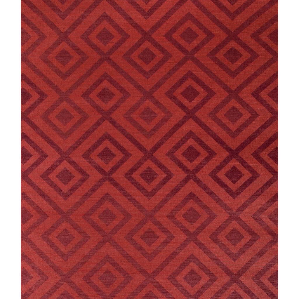 Samples and Purchasing available for Fiorentina - Red Red By Lee Jofa |  | Diamond Wallcovering Print at Designer Wallcoverings and Fabrics