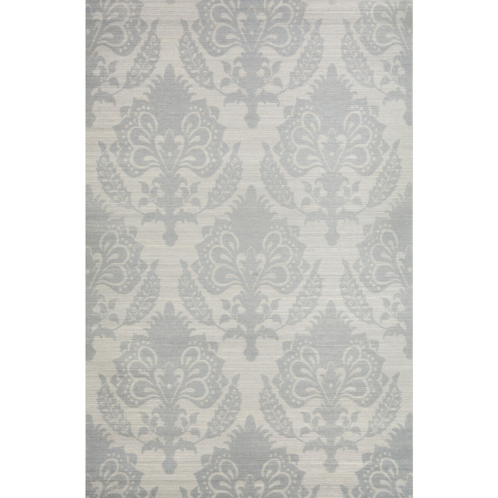 Samples and Purchasing available for Malatesta - Silver Silver By Lee Jofa |  | Damask Wallcovering Print at Designer Wallcoverings and Fabrics