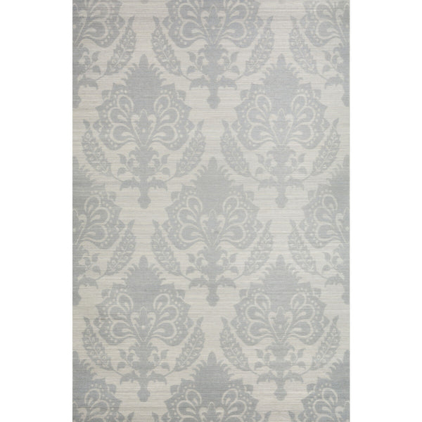 Samples and Purchasing available for Malatesta - Silver Silver By Lee Jofa |  | Damask Wallcovering Print at Designer Wallcoverings and Fabrics