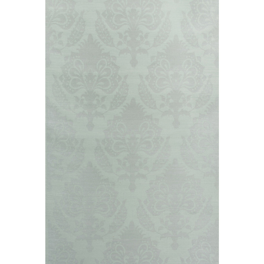 Samples and Purchasing available for Malatesta - Aqua Light Green By Lee Jofa |  | Damask Wallcovering Print at Designer Wallcoverings and Fabrics