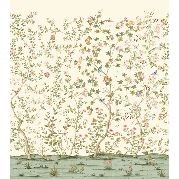 Samples and Purchasing available for Lj Lj:: -  Multi By Lee Jofa | Aerin Wallpapers | Botanical & Floral Wallcovering Print at Designer Wallcoverings and Fabrics