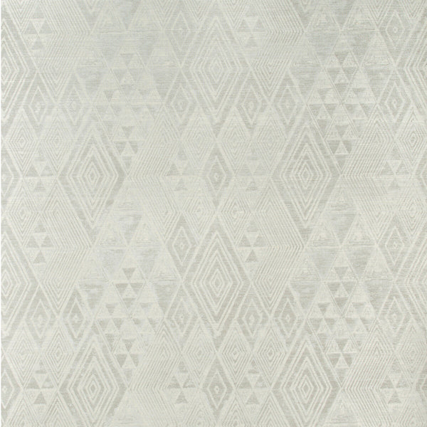 Samples and Purchasing available for Marula Paper - Platinum Silver By Lee Jofa | Merkato | Diamond Wallcovering Print at Designer Wallcoverings and Fabrics