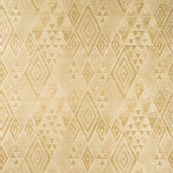 Samples and Purchasing available for Marula Paper - Golden Gold By Lee Jofa | Merkato | Diamond Wallcovering Print at Designer Wallcoverings and Fabrics