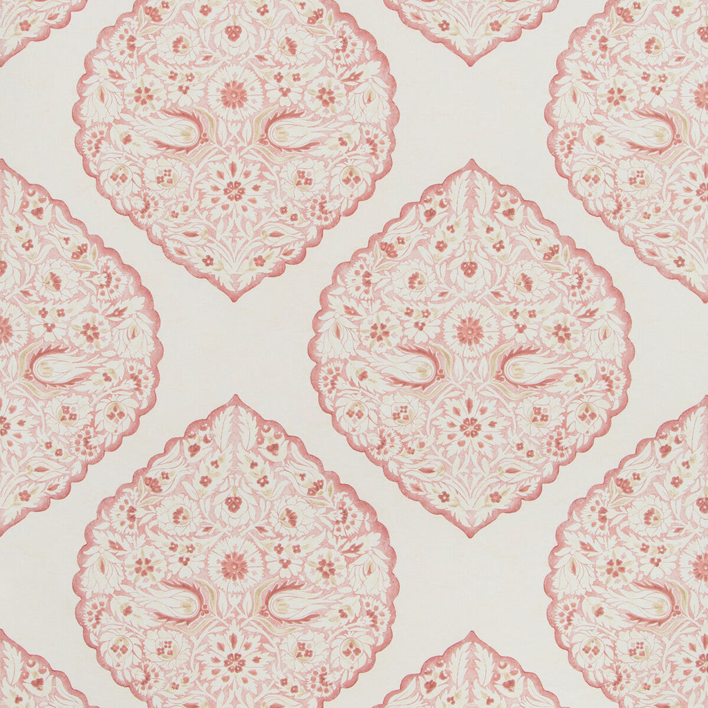 Samples and Purchasing available for Lido Paper - Petal Pink By Lee Jofa | Westport |Damask  Wallcovering Print at Designer Wallcoverings and Fabrics