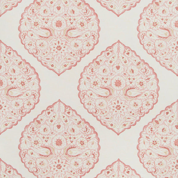 Samples and Purchasing available for Lido Paper - Petal Pink By Lee Jofa | Westport |Damask  Wallcovering Print at Designer Wallcoverings and Fabrics