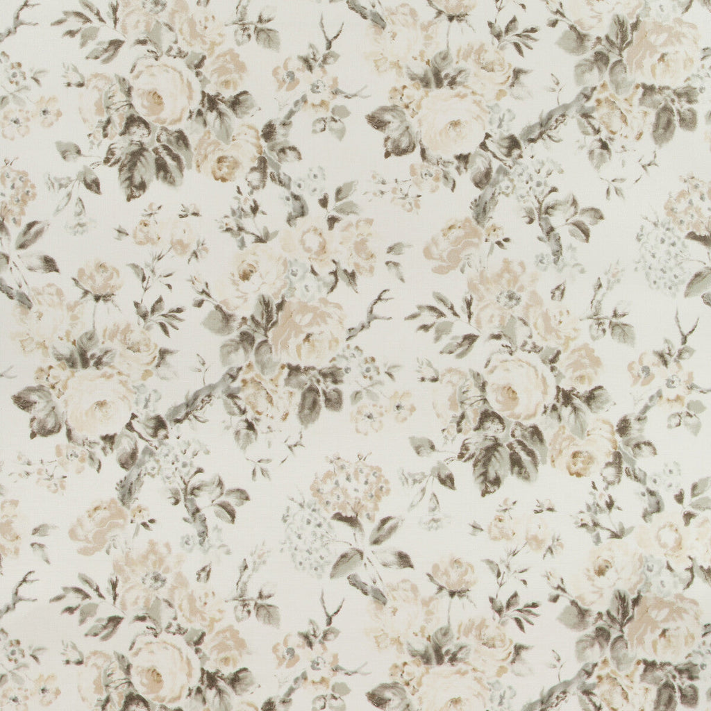 Samples and Purchasing available for Garden Roses Wp - Sand/Sable Beige By Lee Jofa | Suzanne Rheinstein Iii |Botanical & Floral  Wallcovering Print at Designer Wallcoverings and Fabrics