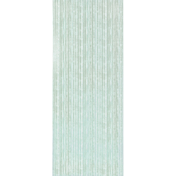 Samples and Purchasing available for Benson Stripe Wp - Lakeland Turquoise By Lee Jofa | Carrier And Company | Stripes Wallcovering Print at Designer Wallcoverings and Fabrics