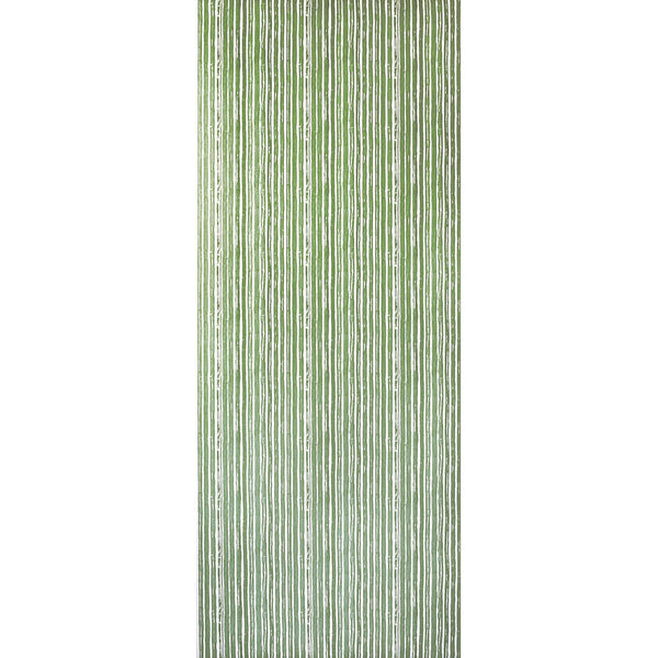 Samples and Purchasing available for Benson Stripe Wp - Pine Green By Lee Jofa | Carrier And Company | Stripes Wallcovering Print at Designer Wallcoverings and Fabrics