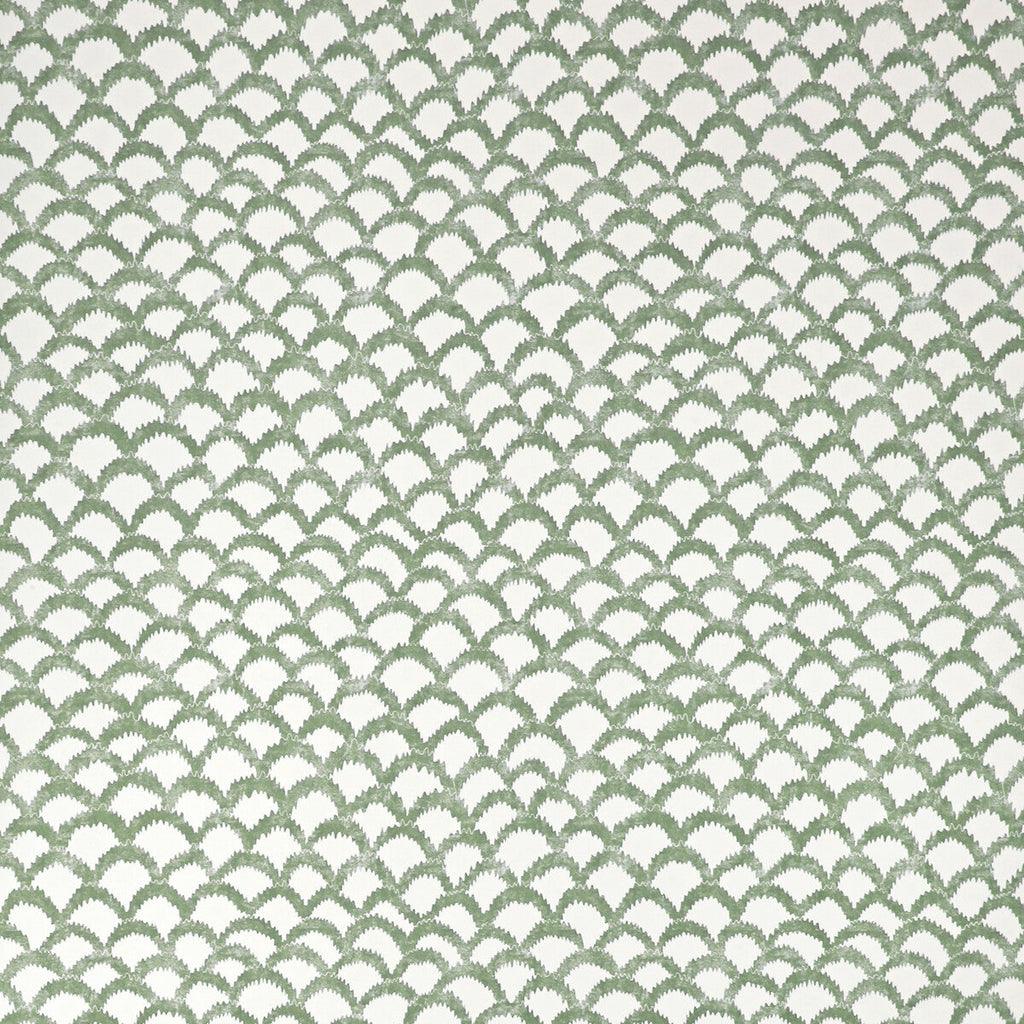 Samples and Purchasing available for Roche Wp - Green Ivory By Lee Jofa | Paolo Moschino Martinique | Geometric Wallcovering Print at Designer Wallcoverings and Fabrics