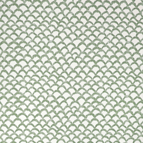 Samples and Purchasing available for Roche Wp - Green Ivory By Lee Jofa | Paolo Moschino Martinique | Geometric Wallcovering Print at Designer Wallcoverings and Fabrics