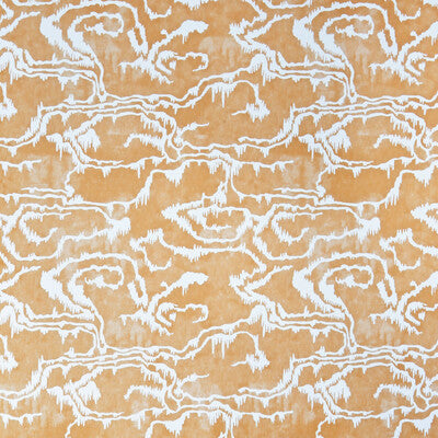 Samples and Purchasing available for Riviere Wp - Ochre Gold By Lee Jofa | Paolo Moschino Martinique |Modern Global Wallcovering Print at Designer Wallcoverings and Fabrics