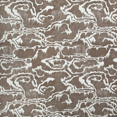 Samples and Purchasing available for Riviere Wp - Elephant Brown By Lee Jofa | Paolo Moschino Martinique |Modern Global Wallcovering Print at Designer Wallcoverings and Fabrics