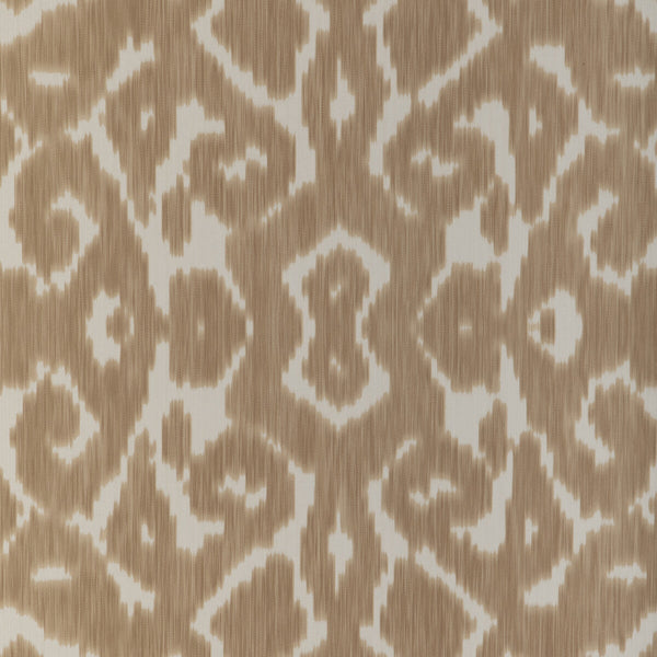 Samples and Purchasing available for Toponas Paper - Sand Beige By Lee Jofa | Clare Wallcovering | Ikat/Southwest/Kilims Wallcovering Print at Designer Wallcoverings and Fabrics