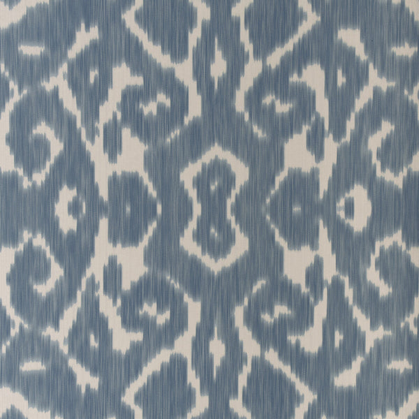 Samples and Purchasing available for Toponas Paper - Denim Indigo By Lee Jofa | Clare Wallcovering | Ikat/Southwest/Kilims Wallcovering Print at Designer Wallcoverings and Fabrics