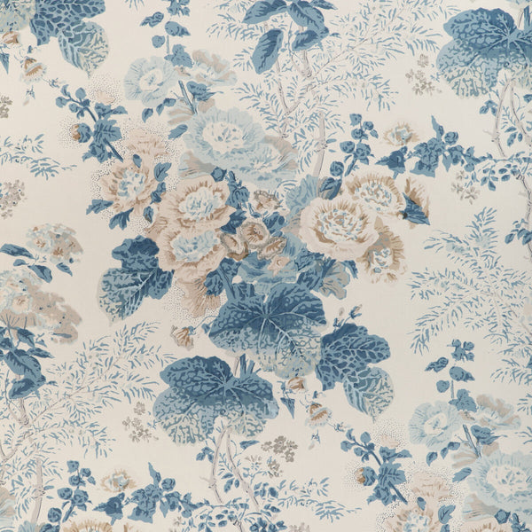 Samples and Purchasing available for Althea Paper - Delft Light Blue By Lee Jofa | Lee Jofa 200 Wallcovering |Botanical & Floral  Wallcovering Print at Designer Wallcoverings and Fabrics