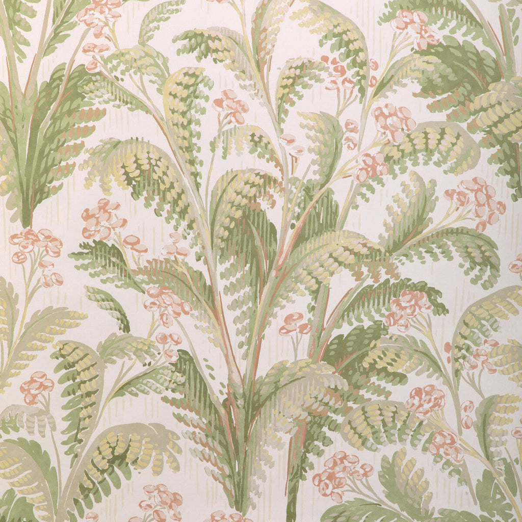 Samples and Purchasing available for Pashley Paper - Blush Pink By Lee Jofa | Garden Walk Wallcovering |Botanical & Floral  Wallcovering Print at Designer Wallcoverings and Fabrics