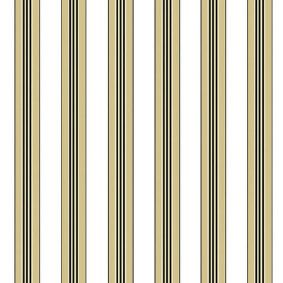 Samples and Purchasing available for Rayure Lione - Beige Khaki By Brunschwig & Fils | Madeleine Castaing | Stripes Wallcovering Print at Designer Wallcoverings and Fabrics