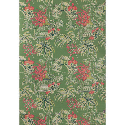 Samples and Purchasing available for Tongli - Fern Multi By Brunschwig & Fils | Summer Palace Wallpapers |Chinoiserie Botanical & Floral Wallcovering Print at Designer Wallcoverings and Fabrics