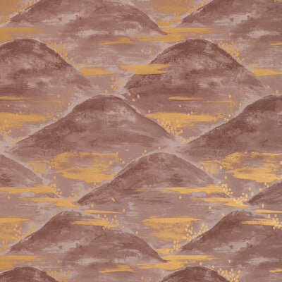 Samples and Purchasing available for La Brume - Terracotta Rust By Brunschwig & Fils | Les Ensembliers Wallpapers | Modern Wallcovering Print at Designer Wallcoverings and Fabrics