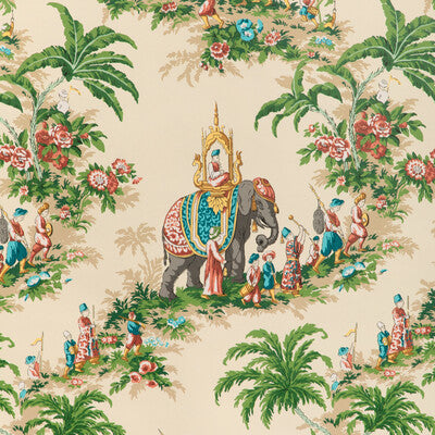 Samples and Purchasing available for Beauport Promenade - Garden Rust By Brunschwig & Fils | La Menagerie Wallcovering |Chinoiserie Toile Wallcovering Print at Designer Wallcoverings and Fabrics