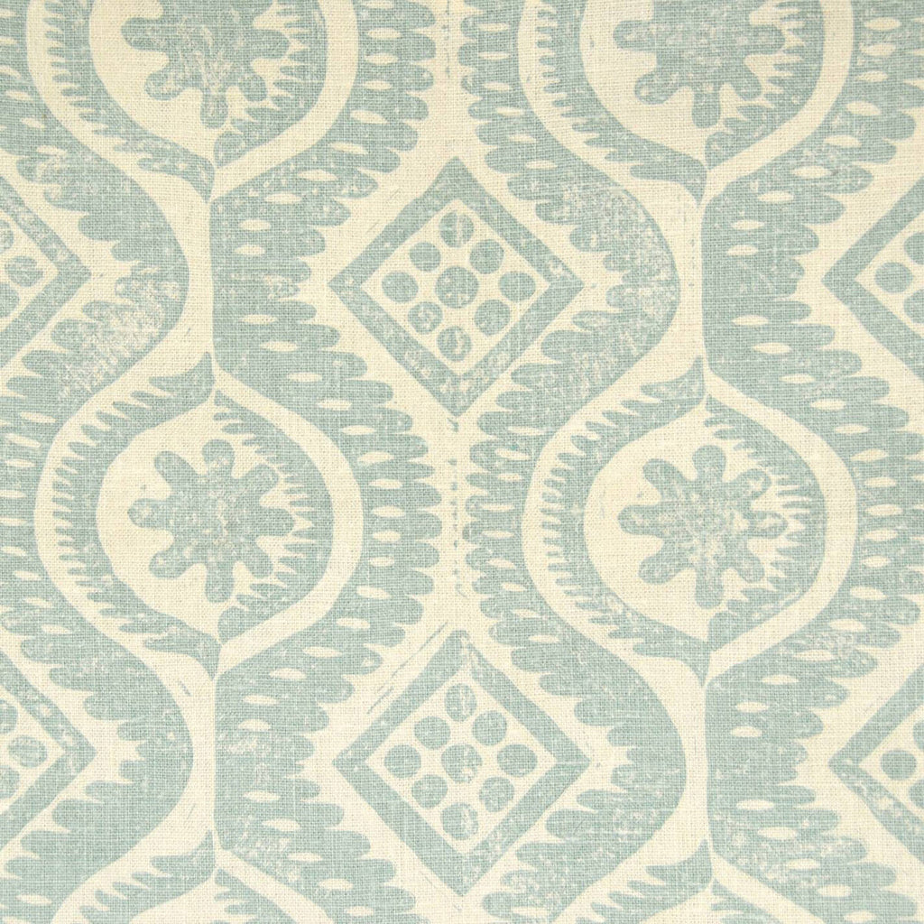 Samples and Purchasing available for Damask - Aqua White By Lee Jofa | Blithfield |Modern Damask Wallcovering Print at Designer Wallcoverings and Fabrics