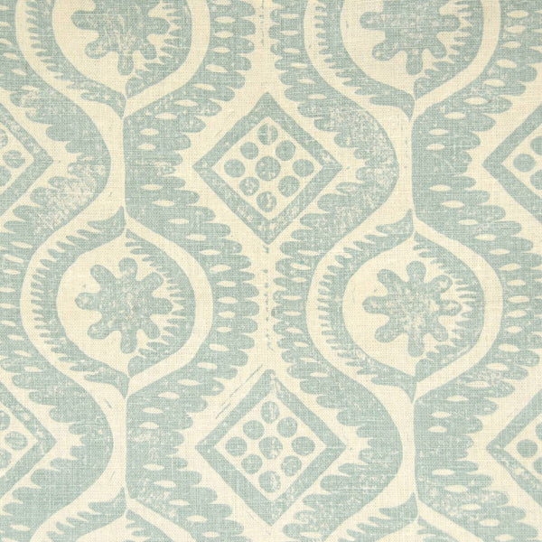 Samples and Purchasing available for Damask - Aqua White By Lee Jofa | Blithfield |Modern Damask Wallcovering Print at Designer Wallcoverings and Fabrics