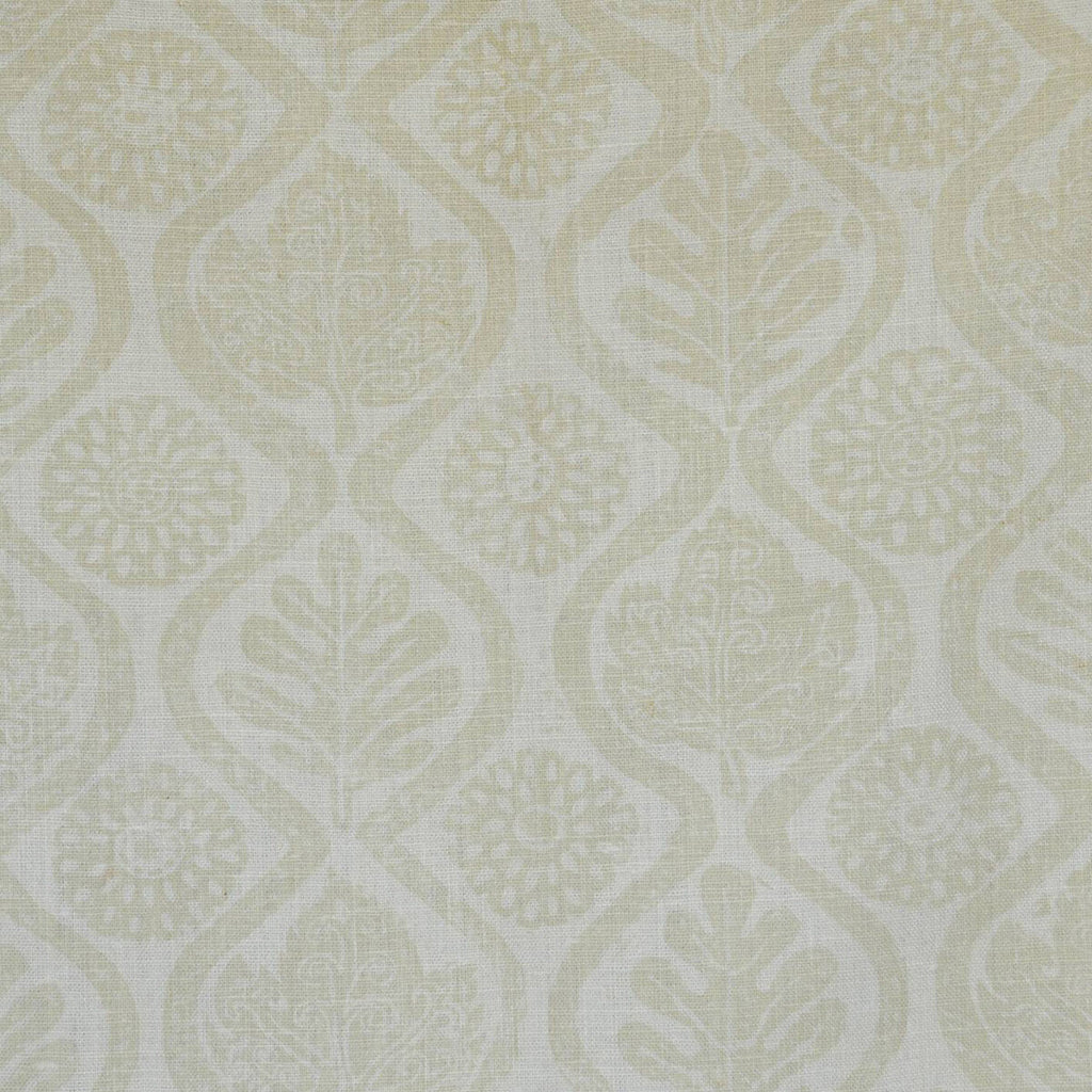 Samples and Purchasing available for Oakleaves - Beige White By Lee Jofa | Blithfield |Botanical & Floral Modern Wallcovering Print at Designer Wallcoverings and Fabrics