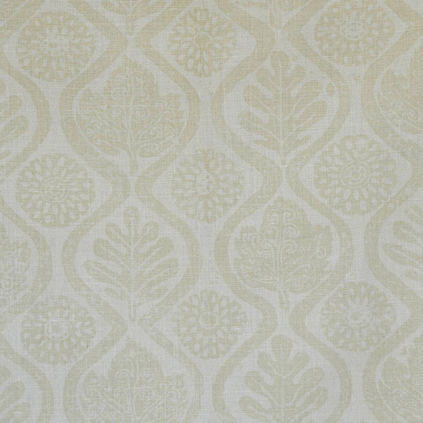 Samples and Purchasing available for Oakleaves - Beige White By Lee Jofa | Blithfield |Botanical & Floral Modern Wallcovering Print at Designer Wallcoverings and Fabrics