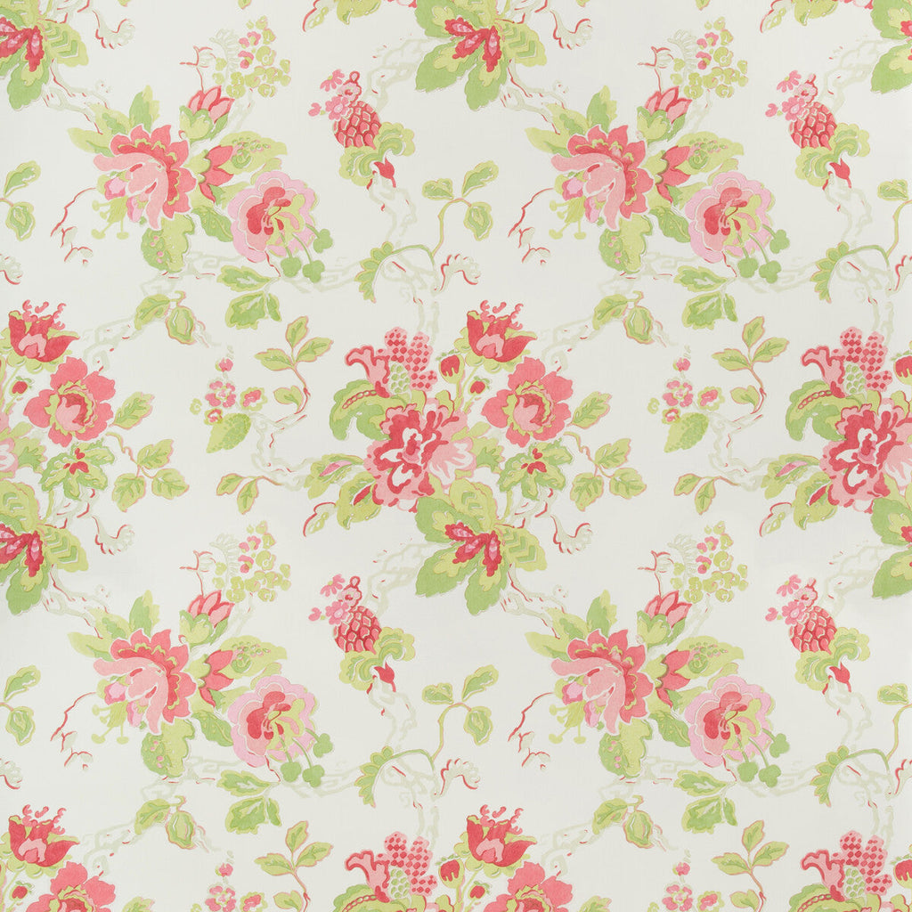 Samples and Purchasing available for Parnham - Pink/Lime Multi By Lee Jofa | Blithfield |  Wallcovering Print at Designer Wallcoverings and Fabrics