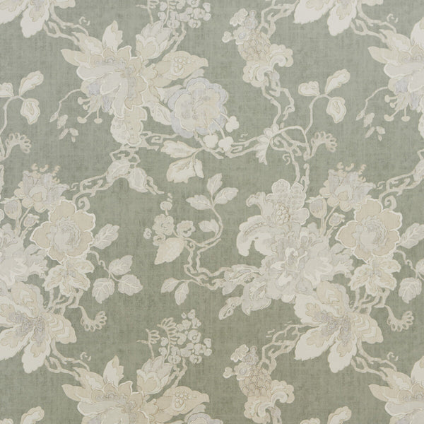 Samples and Purchasing available for Parnham Ii - Pewter Silver By Lee Jofa | Blithfield |Damask  Wallcovering Print at Designer Wallcoverings and Fabrics