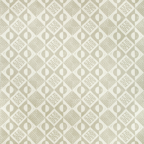 Samples and Purchasing available for Circles And Squares Wp - Dove Taupe By Lee Jofa | Blithfield |  Wallcovering Print at Designer Wallcoverings and Fabrics