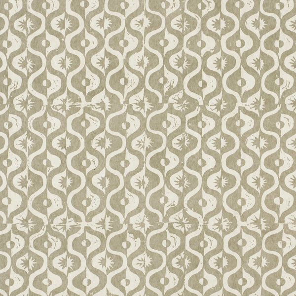 Samples and Purchasing available for Small Medallion Wp - Stone Grey By Lee Jofa | Blithfield |  Wallcovering Print at Designer Wallcoverings and Fabrics