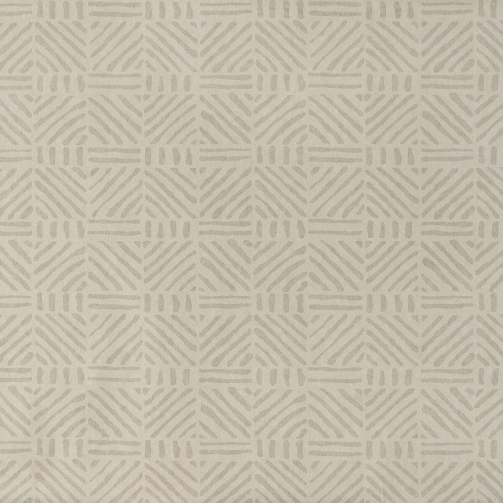 Samples and Purchasing available for Linwood Wp - Cloud Grey By Lee Jofa | Blithfield | Geometric Wallcovering Print at Designer Wallcoverings and Fabrics