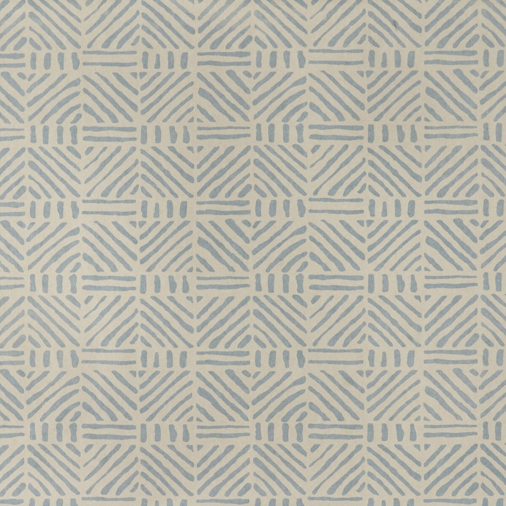 Samples and Purchasing available for Linwood Wp - Blue Light Blue By Lee Jofa | Blithfield | Geometric Wallcovering Print at Designer Wallcoverings and Fabrics