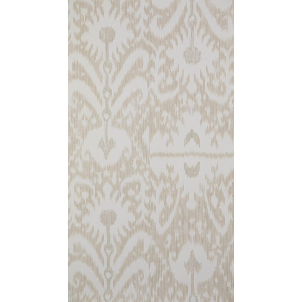 Samples and Purchasing available for Kamara Wp - Sand Beige By Lee Jofa | Blithfield | Ikat/Southwest/Kilims Wallcovering Print at Designer Wallcoverings and Fabrics