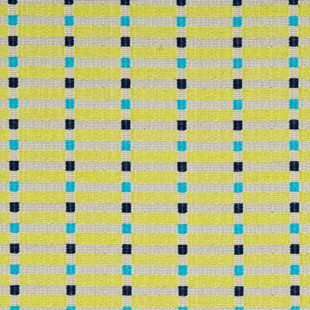 Samples and Purchasing available for Tretten - Turquoise/Lime/Indigo Beige By Baker Lifestyle | Homes & Gardens Ii |Modern Plaid / Check Multipurpose Weave at Designer Wallcoverings and Fabrics