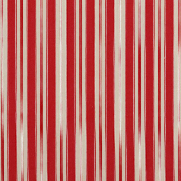 Samples and Purchasing available for Tango Ticking - Red Red By Baker Lifestyle | Carnival |Stripes  Multipurpose Weave at Designer Wallcoverings and Fabrics