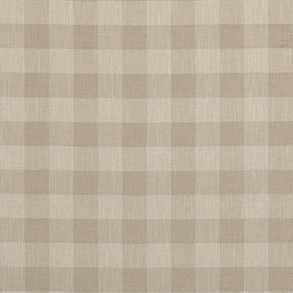 Samples and Purchasing available for Block Check - Stone Beige By Baker Lifestyle | Block Weaves | Plaid / Check Upholstery Weave at Designer Wallcoverings and Fabrics