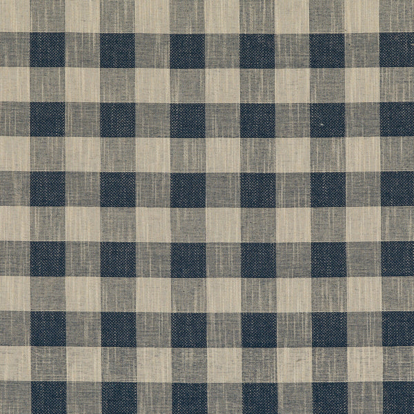 Samples and Purchasing available for Block Check - Indigo Blue By Baker Lifestyle | Block Weaves | Plaid / Check Upholstery Weave at Designer Wallcoverings and Fabrics